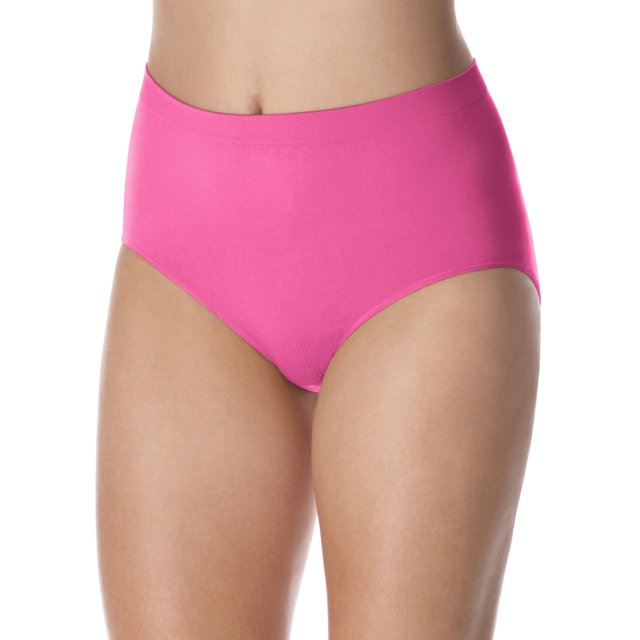 Bali Comfort Revolution Womens Microfiber Seamless Brief - Best-Seller, 8/9