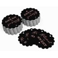 thumbnail image 3 of Inkdotpot Pack Of 50 Real Rose Gold Foil Paper Tags Retirement Is Sweet Text Favor Hang Tags, 3 of 6