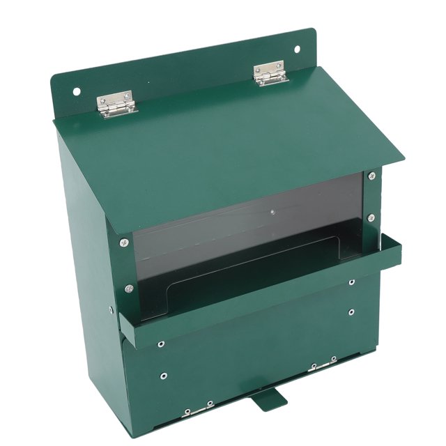 Metal Squirrel Feeder, Large Squirrel Feeder Assembled Design Convenient To Use for Outdoor Garden