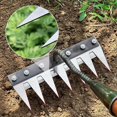 thumbnail image 4 of Gardenia Iron Weeding Rake Heavy Duty, Iron Rake 2.0, Gardenia Irons Rakes for Gardening and Weeding (8 Teeth), 4 of 7