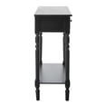 thumbnail image 2 of SAFAVIEH Rosemary Solid Contemporary 2 Drawer Console with Shelf, 2 of 9