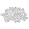 thumbnail image 2 of 100pcs Hair Braiding Beads Plastics Large Hole 12mm Section, Dreadlocks Hair Braid Beads for Hair Braids, Jewelry Bracelets Making DIY, No Rust, Transparent, 2 of 8