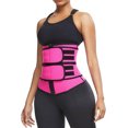 thumbnail image 3 of Corset Gainant pour Femmes, Ceinture de Contrôle du Ventre, Rose Rouge, m, 3 of 6