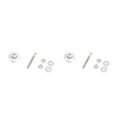 thumbnail image 1 of Ruiboury Lightweight Hood Lock For Car Modification Security Sleek Affordable Electroplated silver DP16-32 2Set, 1 of 6