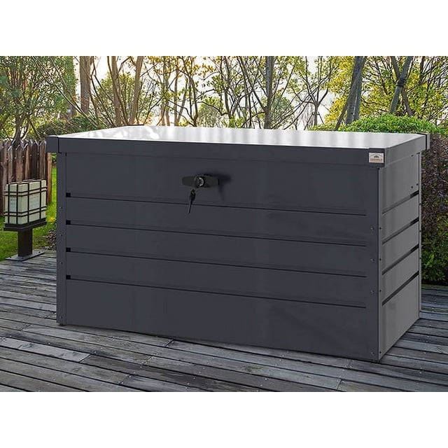 Relyard 600L/132Gal Metal Patio Deck cushion Box