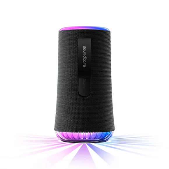 Haut-parleur Soundcore Glow Portable Bluetooth Remis à Neuf - Noir