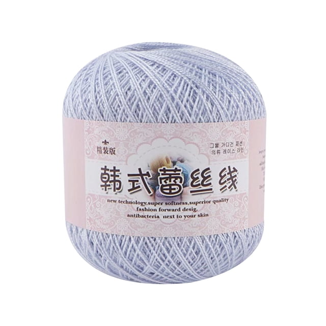 Crochet Yarn for Crocheting,Baby Yarn for Crocheting Lace Thread Diy Woven Mercerized Baby Fine Thread Crochet Yarn Yarn for Crocheting