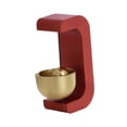 thumbnail image 3 of simhoa Ouverture de Porte Boutiquiers Cloche de Porte Décoration pour Porte de Grange Entrée Commerciale Rouge, 3 of 8