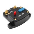 thumbnail image 2 of Audio Fuse Breaker Inverter, Heavy Duty Manual Reset Car Stereo Fuse Holder Wear Resistant Pressure Resistant  For Audio Stereo System 100A, 2 of 8