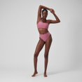 thumbnail image 2 of Speedo Women's Solid Racerback Bikini Swim Tops - Hot Mauve, Size: M, 2 of 4