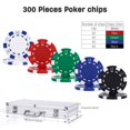 thumbnail image 3 of sharkplay Poker Chip Set - 300PCS, 3 of 9