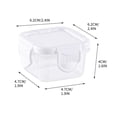 thumbnail image 2 of Meitianfacai Cookie Jars, Plastic Candy Storage Jars with Lid, Fresh Box Candy Sealed Box Baby Food Box Storage Box Seasoning Box Candy Storage Containers, 2 of 3