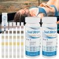 thumbnail image 1 of Pool and Spa Test Strips 6-in-1 Swimming Pool Test Kit 100 Count(2 boxes) Test Chlorine PH Chemicals Bromine and More Accurate Pool Testing Strip, 1 of 4