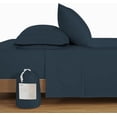 thumbnail image 2 of Softest Cotton Sheets Double Sheet Set Pc Set Thread Count Sateen Bedding Deep Pocket Sheets Cooling Sheets Double Size Sheets Breathable Bed Set (), 2 of 9