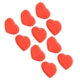 thumbnail image 3 of 10 PCS Raquette de Tennis Amortisseur de Vibrations Forme de Coeur Silicone Tennis Amortisseur Rouge, 3 of 14