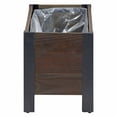 thumbnail image 2 of Grapevine Urban Garden Low-Profile Planter, FSC Recycled Wood, Rectangular, 37IN x 12.6IN, Cocoa Brown, 2 of 8