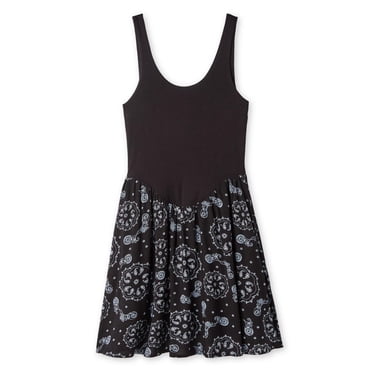 No Boundaries Women's Tank Top Skater Dress