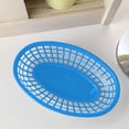 thumbnail image 1 of Oleegame 1PC Kitchen Plastic Vegetable Washing Basket Double Layer Fruit Plate Vegetable Basket Multifunctional Storage Basket Blue, 1 of 7