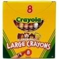 thumbnail image 1 of Crayola Large Washable Crayons-Multicultural 8/Pkg, 1 of 2