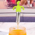 thumbnail image 5 of JWshufel Machine à Filtre à Thé Suspendue à Double Oreille en Acier Inoxydable, Facile à Nettoyer, Infuseur en Maille Résistant à la Rouille, Tasses Illimitées, Outil d'Infusion en Forme Humaine pour un Thé Rapide et Sans Scories, 5 of 5
