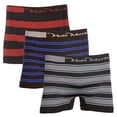 thumbnail image 1 of Yves Martin Men's Lateral Stripe Seamless Trunks, 1 of 4