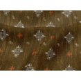 thumbnail image 4 of oneOone Viscose Jersey Fabric Check Kasuri Decor Fabric Printed BTY 60 Inch Wide, 4 of 5