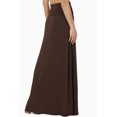 thumbnail image 4 of TheMogan Jupe Longue Maxi Décontractée en Jersey Drapé Pliable pour Femmes Grande Taille, 4 of 7