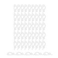 thumbnail image 1 of Rongfmy 50Pcs Christmas Light Clips Hooks for Deck Festival Tree Branch White, 1 of 9