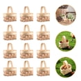 thumbnail image 3 of 12pcs Mini Baskets Small Woven Holiday Candy Wedding Candy Gift Baskets, 3 of 8