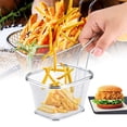 thumbnail image 4 of Fries Baskets,Mini Stainless Steel Chips Fries Basket Fry Baskets Professionally Tested, 4 of 7