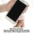 thumbnail image 3 of Macaron Design Portable Screen Cleaning Tool for Mobile Phones and Eyeglasses with Soft Silicone Wiper, 3 of 5