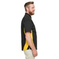thumbnail image 3 of Harriton Chemise à Manches Courtes Colorblock pour Hommes M586, 3 of 3