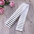 thumbnail image 3 of 4Pcs Miniature Garden Fence Decorative Small Wooden Fence Flexible Miniature Fence, 3 of 4
