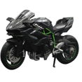 thumbnail image 2 of 2X 1:12 H2 R Motorcycle Alloy Model Toy Black Ninja H2R Motorbike Detachable Collection Black, 2 of 7
