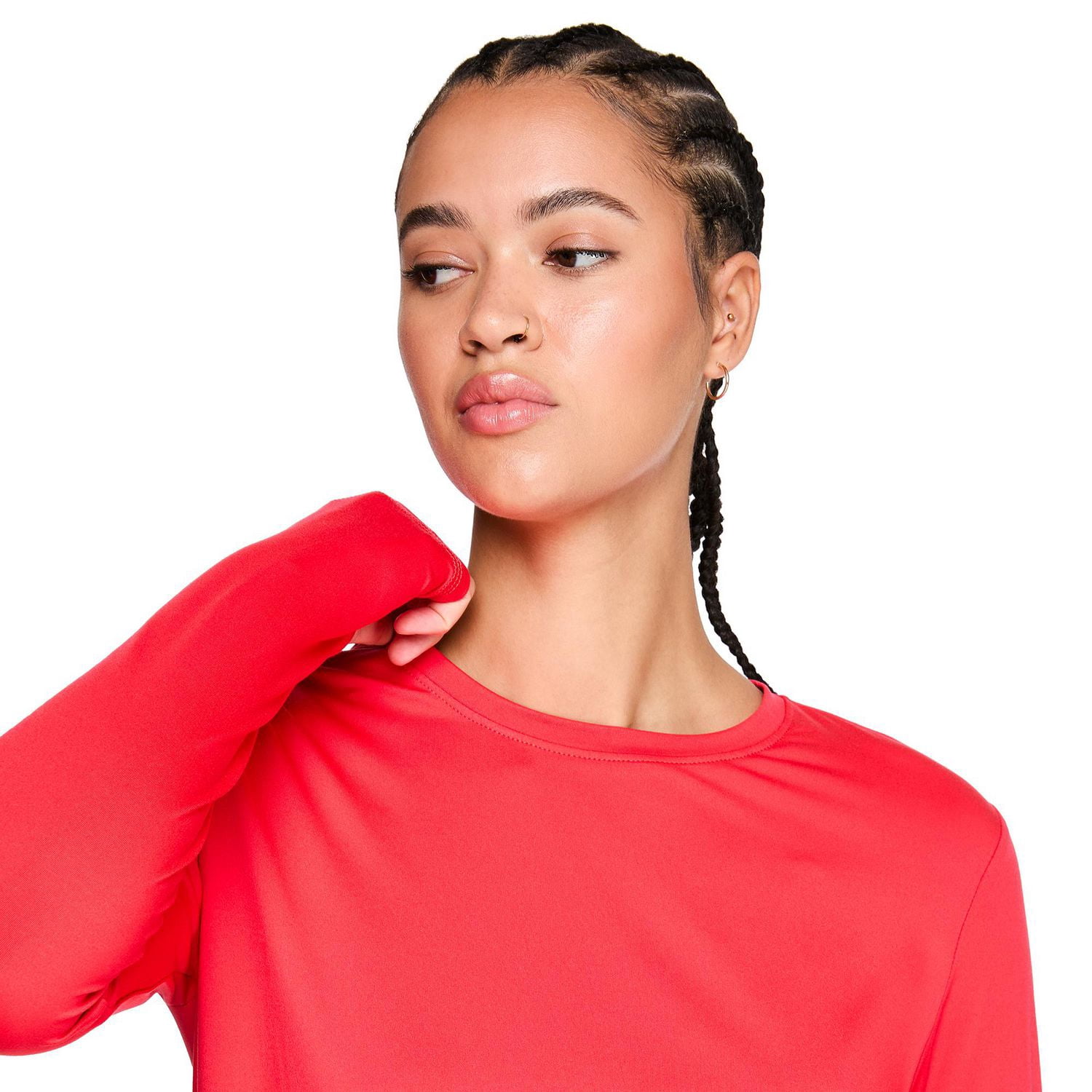 T-shirt à manches longues Athletic Works pour femmes