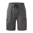 thumbnail image 4 of Diufon Shorts Cargo de Randonnée pour Hommes Imprimés Décontractés Printemps Été avec Poches, 4 of 5