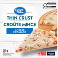 thumbnail image 1 of Great Value Thin Crust Cheese Pizza, 340 g, 1 of 4