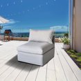 thumbnail image 3 of Ensemble modulaire de fauteuils Lanai sans accoudoirs , gris, 3 of 5