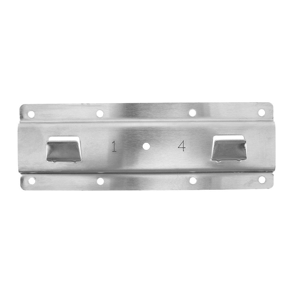 Hemoton Range Hood Fixing Plate Stainless Steel Mounting Bracket Range Hood Installation Kit for Kitchens and Commercial Spaces