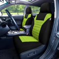 thumbnail image 3 of FH Group Car Seat Covers Full Set Green 3D Air Mesh - Universal Fit, Automotive Seat Covers, Airbag Compatible, Split Bench Rear Seat, Washable Car Seat Cover for SUV, Sedan, 3 of 8