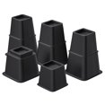 thumbnail image 1 of Bed Risers Bed Lifts 8Pcs Bed Risers Furniture Riser Lifts Bed Lifts For Beds Day Beds Sofa Table Couch, 1 of 8