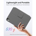 thumbnail image 4 of ESR iPad Air 11" (M3/M2) & 5th/4th Gen Flex Keyboard Case, Ultra-Light Magnetic Detachable Keyboard with Writing/Viewing Modes, Larger Precision Trackpad,, 4 of 9