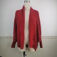 thumbnail image 4 of PVCS Cardigan Uni à Manches Longues pour Femmes, Manteau Blouse Haut Décontracté d'Automne, 4 of 4