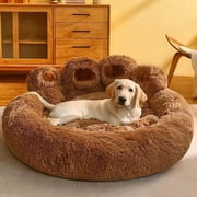 EGNMCR Dog Beds, Pet Beds Cozy And Comfy Pet Dog Bed - All Seasons Paw Shape Warm Dog Bed Cushion Cat litter