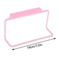 thumbnail image 3 of Harpily 4 PCS Towel Rack Hanging Holder Organizer | Towel Bar Rack for Kitchen Bathroom | Over The Door Cabinet Cupboard Hanger, 3 of 4