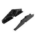 thumbnail image 4 of 2 Pieces Adjustable Angle Hinges for Furniture Lounge Couch Black, 4 of 7