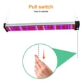 thumbnail image 2 of Mistaha Adjustable Hanging LED Grow Light with Full Spectrum for Indoor Plants - High Performance Plant Lamp, Linkable, Durable Material & Efficient Heat Dissipation, 2 of 6