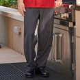 thumbnail image 3 of Uncommon Threads 4003-5503 Yarn Dyed Baggy Chef Pant in Black and Grey Houndstooth - Medium, 3 of 6