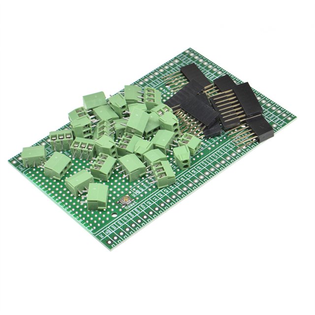 ruzhgo Ensemble de Blocs de Bornes PCB Double Face Accessoires de Réparation de Circuit Imprimé Électrique Remplacement pour UNO/MEGA-2560 Type 1