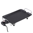 thumbnail image 2 of BBQ Grill, Table Top Grill Electric Non-stick Grill Pan BBQ Griddle Plate With Adjustable Thermostat For Kitchen For Garden, 2 of 8